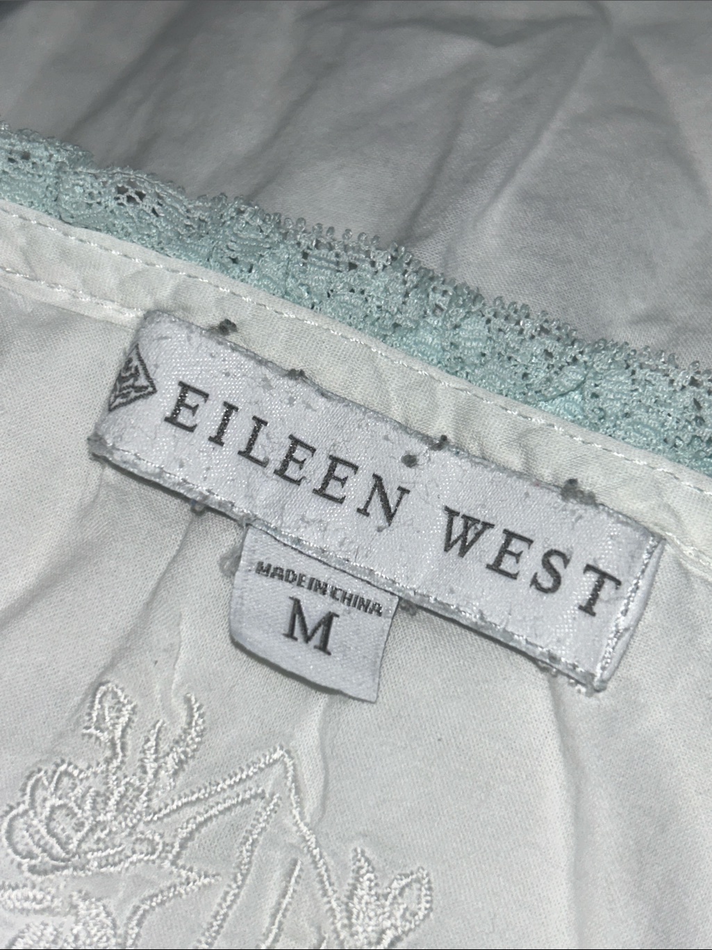 Free With Purchase Medium 100% Cotton Nightgown Eileen West — image 2 of 8